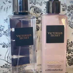 Victoria’s Secret Scandalous Mist & lotion